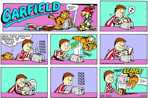 Garfield | Daily Comic Strip on August 10th, 1986 | Garfield comics ...