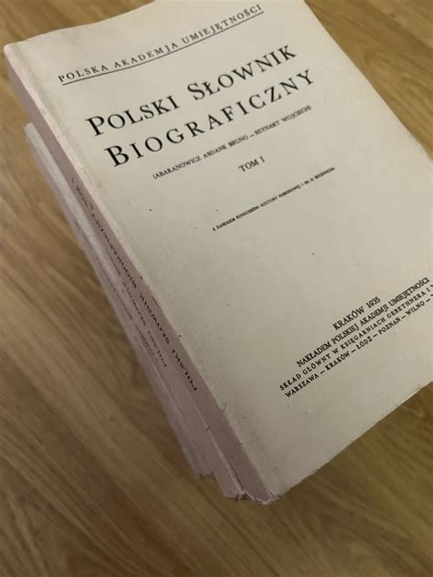 Polski Słownik Biograficzny T Niska cena na Allegro pl