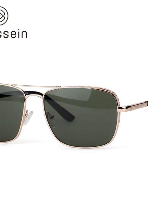 Classic Square Frame Polarized Sunglasses For Men Shopperboard