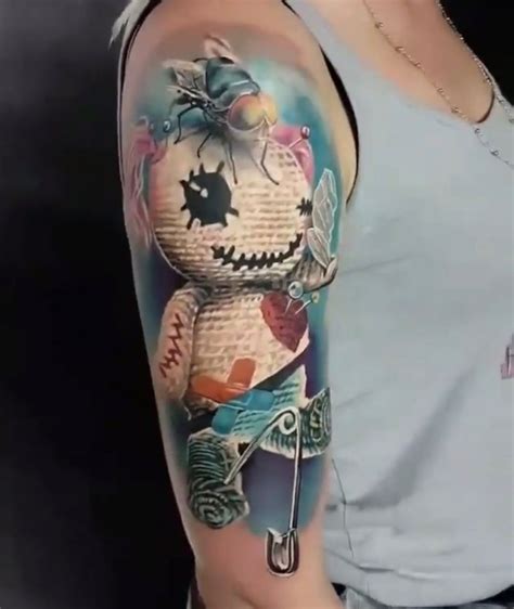 Voodoo Doll Tattoo Voodoo Dolls Vodoo Tattoo Pin Doll Tattoo