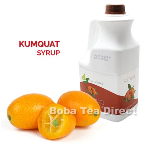 Kumquat Boba Tea Syrup