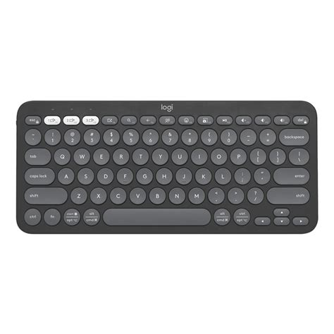 Wireless Keyboard คีย์บอร์ดไร้สาย Logitech Bluetooth K380s Graphite En Th