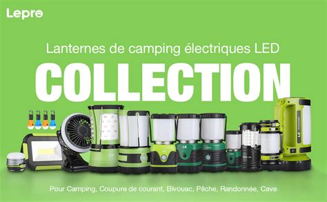 Lepro Lanterne Camping Led Lampe Camping Puissante Lm Luminosit