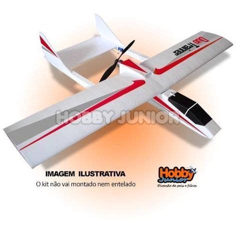 Aeromodelo Duo Trainner Depron E Isopor P Kit P Montar