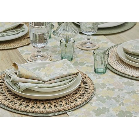 Walton Co Pastel Floral Napkin Set Of