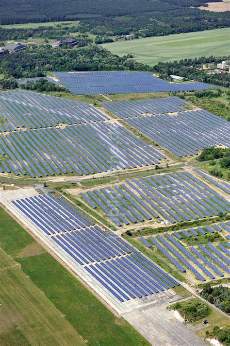 Luftaufnahme Falkenberg Elster Solarpark L Nnewitz Auf Dem