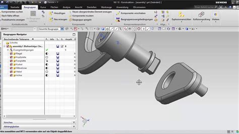 Bewegliche Baugruppen Siemens NX 10 YouTube