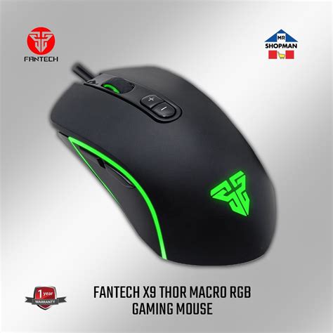 Fantech Thor X9 RGB Gaming Mouse Shopee Philippines