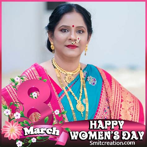 Happy Womens Day Photo Frame For Whatsapp Photoframe