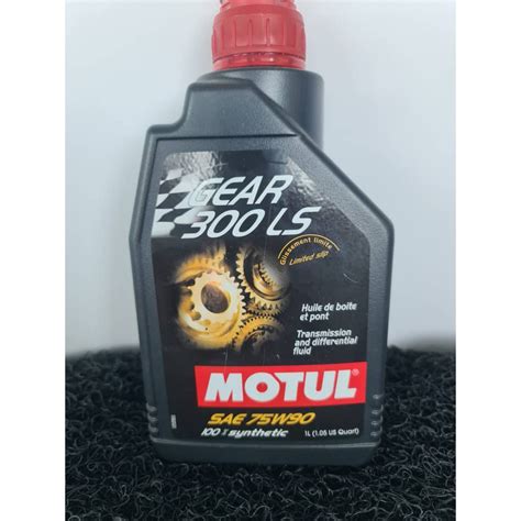 MOTUL GEAR 300LS 75W 90 1LITER Shopee Malaysia