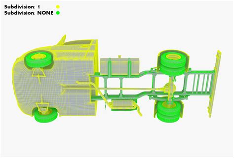 ArtStation - Generic Truck Chassis Frame M 1 | Resources