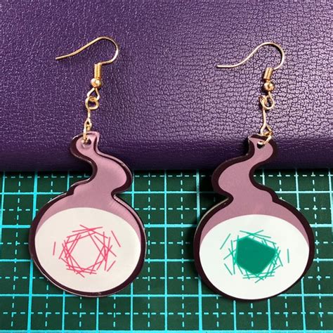 Anime Earring Hunter X Hunter Hisoka Cosplay Golden Heart Cosplay