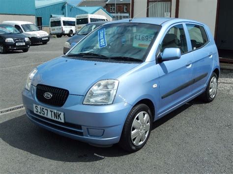 07 57 Kia Picanto 1 0 GS 5dr Metallic Blue 12 Months MOT In