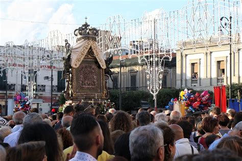 Reggio Calabria Nicolò Grande Emozione Per La Festa In Onore Della Madonna Della Consolazione