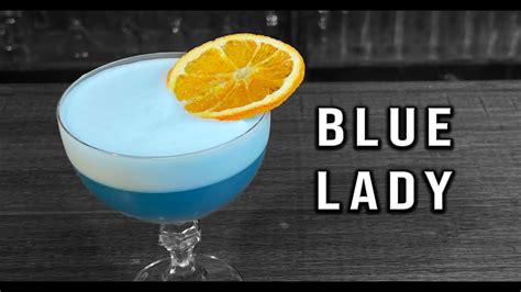 Blue Lady Cocktail Recipe Blue Curacao Cocktails Booze On The Rocks