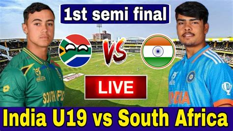 Live Pakistan U19 Vs Australia U19 Semi Final 2024 PAK U19 Vs PAK