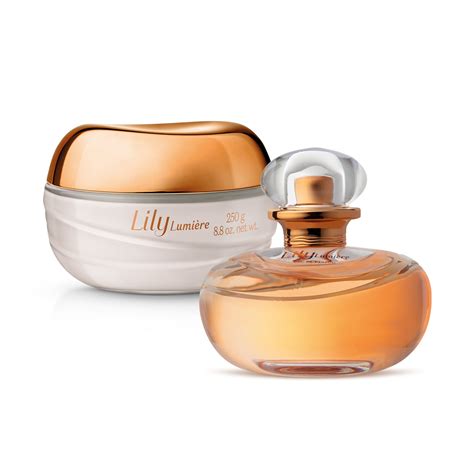 Combo Lily Lumière Eau De Parfum 30ml Creme Acetinado Hidratante