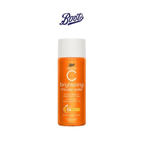 Boots Vitamin C Brightening Micellar Water บู๊ทส์ วิตามิน ซี ไบร์ทเทนนิ่ง ไมเซลล่า วอเตอร์ 100