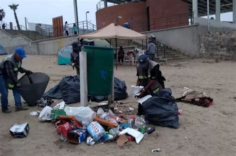 Recolecta Gobierno De Ensenada 22 Toneladas De Basura En Playas