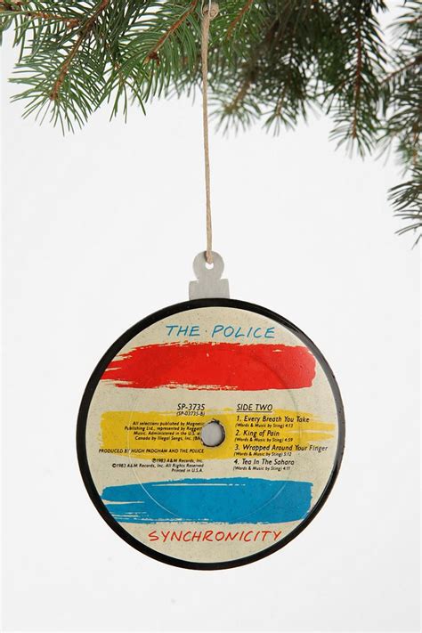 Vinyl Record Ornament Vinyl Records Christmas Projects Diy Holiday