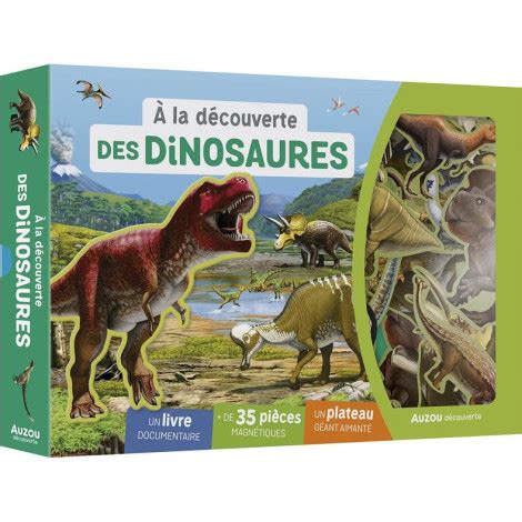 A LA DECOUVERTE DES DINOSAURES AUZOU EDITIONS