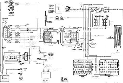 Ignition Switch Wiring Diagram Chevy Truck Chevy 1989 C1500 Truck