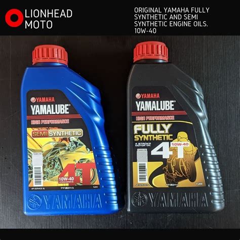 Yamalube Fully Semi Synthetic Engine Oils Motorcycles Motorcycle