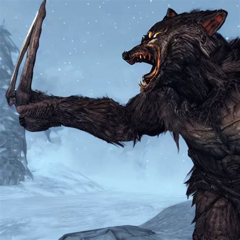 Skyrim VR Werewolf Mod Stable Diffusion