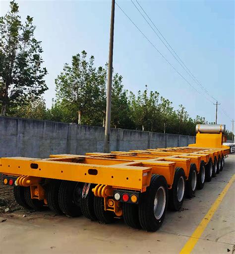 Axles Low Bed Deck Flatbed Container Gooseneck Excavator Transport