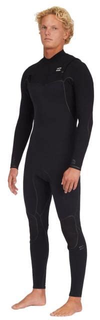 Billabong Men S Furnace Mm Chest Zip Full Wetsuit Black