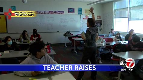 An Historic Moment New Mexico Governor Signs Teacher Pay Bill Into