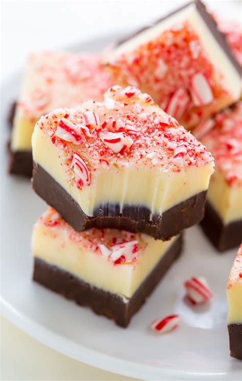 Peppermint Bark Fudge Baker By Nature