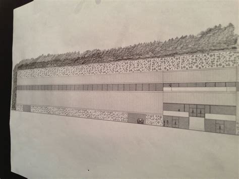 Modern Urban Tennis Club Facility Schematic Design Sketch Krisjon