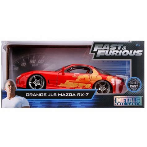 Mazda Rx 7 Fast And Furious Julius Orange 124