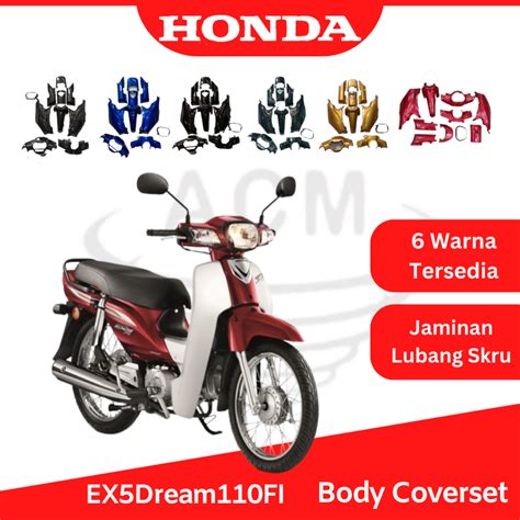 Honda Ex Dream Fi Fuel Injection Full Body Cover Set Coverset