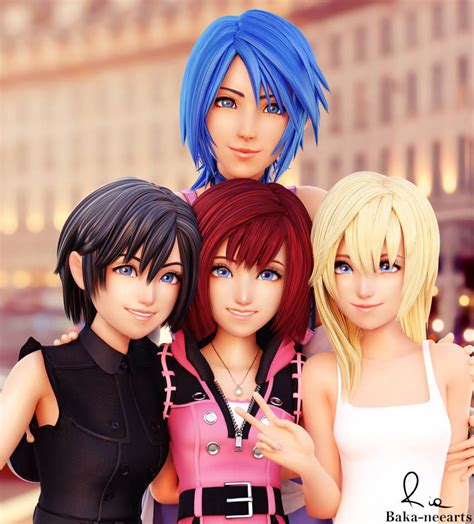 Women S Day By Baka Neearts On Deviantart Kingdom Hearts Xion