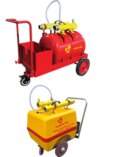 Mobile Foam Trolley Units Protecto Fire Safety