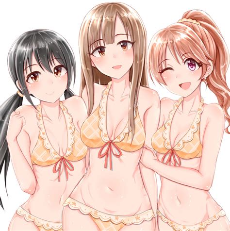 Mizumoto Yukari Nakano Yuka And Shiina Noriko Idolmaster And 1 More