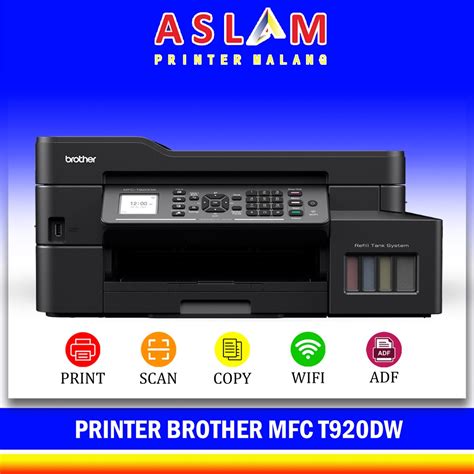 Jual BROTHER MFC T920DW Printer Ink Tank Multifunction T920 Duplex WiFi