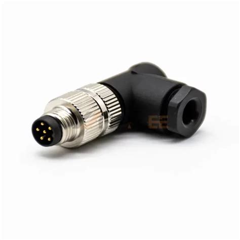 M8 4 Pin A Coded Male Field Wireable Connector Straight MetabeeAI