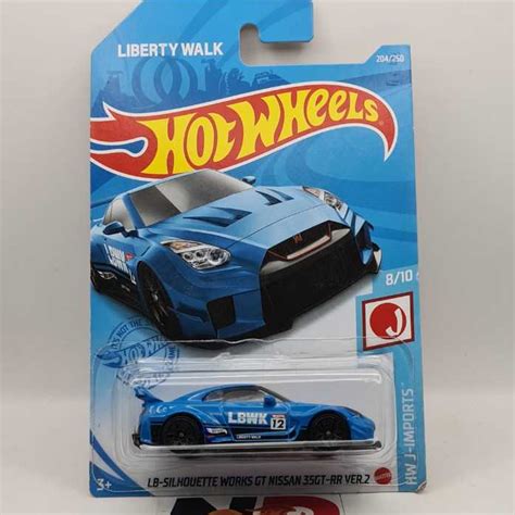 Jual Hot Wheels Nissan Skyline Gtr R Lbwk Biru Shopee Indonesia