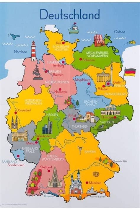 German States Map Population And Country Facts Mappr Artofit