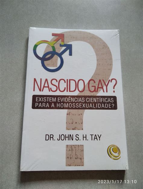 Livro Nascido Gay Livro Central Gospel Nunca Usado Enjoei