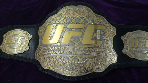 UFC CHAMPIONSHIP BELT MANUFACTURER REPLICA BELT