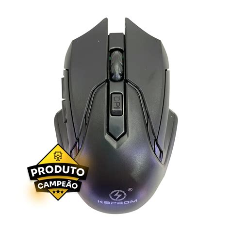 Mouse Kapbom Wireless Ka Preto Sl Shop A Melhor Loja De