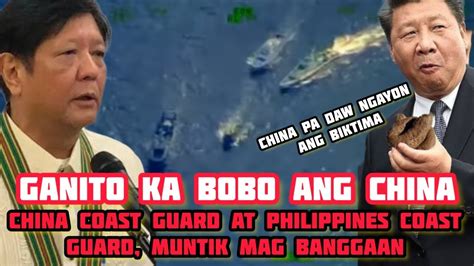 Spokesperson Ng China Coast Guard Nag Reklamo Sila Daw Ang Biktima