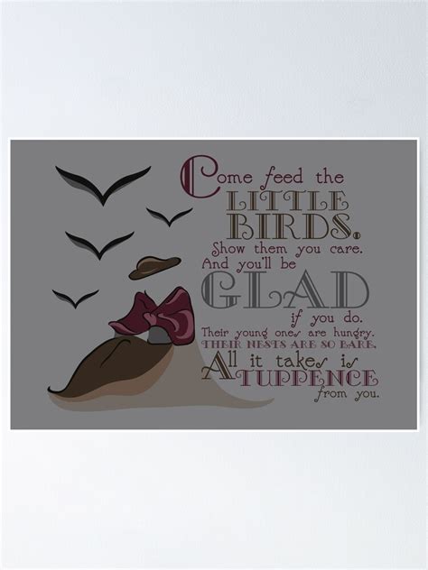 "Feed the Birds" Poster by TEWdream | Redbubble