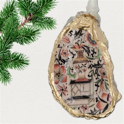 Chinoiserie Christmas Ornaments Etsy