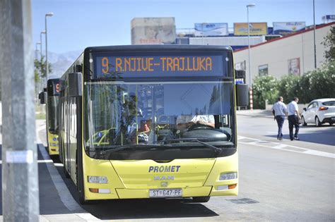 Slobodna Dalmacija Putnici nemojte uzalud čekati bus Splitski