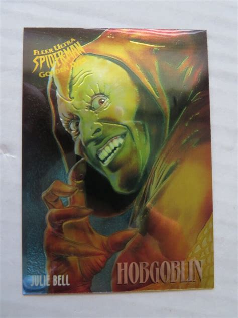 1995 Fleer Ultra Spider Man Golden Web Limited Edition HOBGOBIN